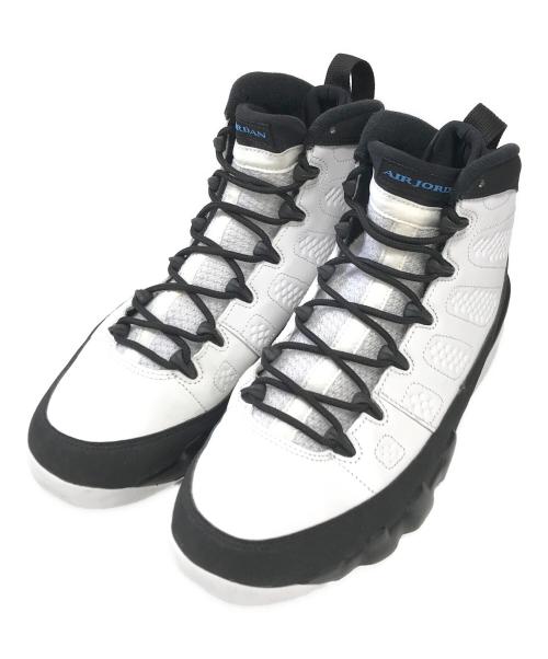 NIKE（ナイキ）NIKE (ナイキ) AIR JORDAN 9 ホワイト×ブラック サイズ:US8.5/UK7.5/EUR42/cm26.5/BR40/CN265(2.5)の古着・服飾アイテム
