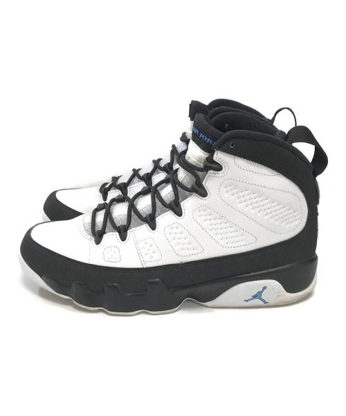 NIKE（ナイキ）NIKE (ナイキ) AIR JORDAN 9 ホワイト×ブラック サイズ:US8.5/UK7.5/EUR42/cm26.5/BR40/CN265(2.5)の古着・服飾アイテム