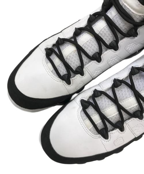 NIKE（ナイキ）NIKE (ナイキ) AIR JORDAN 9 ホワイト×ブラック サイズ:US8.5/UK7.5/EUR42/cm26.5/BR40/CN265(2.5)の古着・服飾アイテム