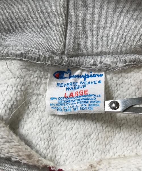 Champion（チャンピオン）Champion (チャンピオン) リバースウィーブスウェットパーカー グレー サイズ:LARGEの古着・服飾アイテム
