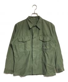 VINTAGE MILITARY（ヴィンテージ ミリタリー）の古着「USMC P-58 ユーティリティーシャツ」｜カーキ