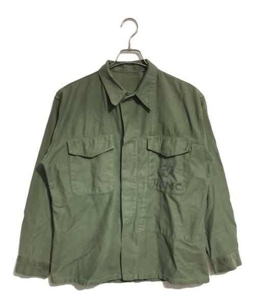 VINTAGE MILITARY（ヴィンテージ ミリタリー）VINTAGE MILITARY (ヴィンテージ ミリタリー) USMC P-58 ユーティリティーシャツ カーキ サイズ:38の古着・服飾アイテム