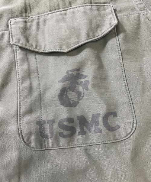 VINTAGE MILITARY（ヴィンテージ ミリタリー）VINTAGE MILITARY (ヴィンテージ ミリタリー) USMC P-58 ユーティリティーシャツ カーキ サイズ:38の古着・服飾アイテム