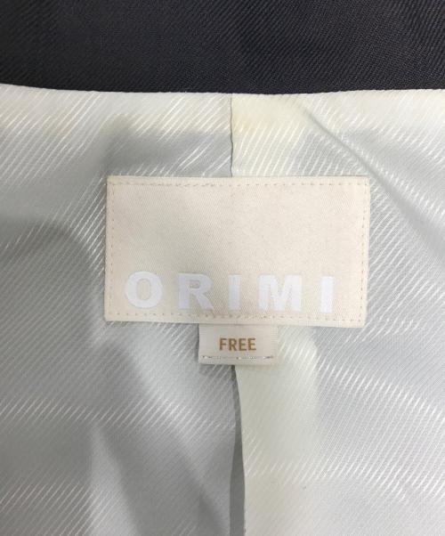 ORIMI（オリミ）ORIMI (オリミ) ケープジャケット ブラウン サイズ:FREEの古着・服飾アイテム