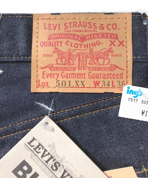 LEVI'S（リーバイス）LEVI'S (リーバイス) 復刻デニムパンツ インディゴ サイズ:W34 L36の古着・服飾アイテム