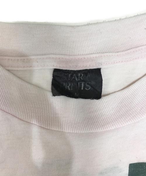 アーティストTシャツ（アーティストTシャツ）アーティストTシャツ (アーティストTシャツ) 80s ELVIS COSTELLO(エルヴィス・コステロ) アーティストTシャツ ピンク サイズ:Mの古着・服飾アイテム