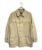 BURBERRYバーバリー）の古着「裏ノヴァフェイクスエードコート」｜ベージュ