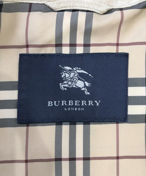 BURBERRY（バーバリー）BURBERRY (バーバリー) 裏ノヴァフェイクスエードコート ベージュ サイズ:表記なしの古着・服飾アイテム