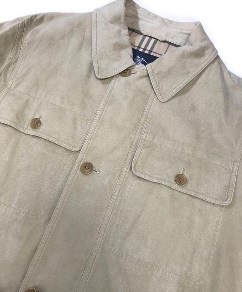 BURBERRY（バーバリー）BURBERRY (バーバリー) 裏ノヴァフェイクスエードコート ベージュ サイズ:表記なしの古着・服飾アイテム