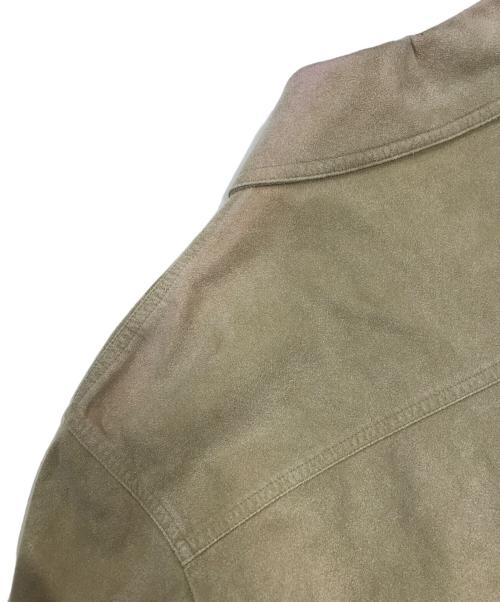 BURBERRY（バーバリー）BURBERRY (バーバリー) 裏ノヴァフェイクスエードコート ベージュ サイズ:表記なしの古着・服飾アイテム