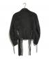 SUGARHILL (シュガーヒル) NIBE-LEATHER MOTO DOUBLE JACKET ブラック サイズ:2：100000円
