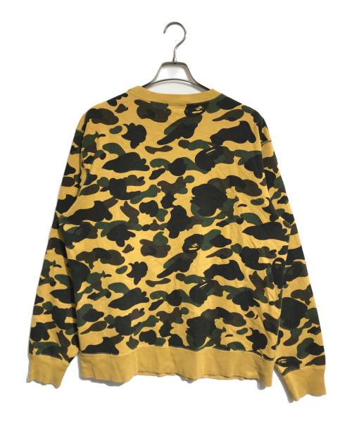 A BATHING APE（アベイシングエイプ）A BATHING APE (アベイシングエイプ) カモフラスウェット グリーン サイズ:2XLの古着・服飾アイテム