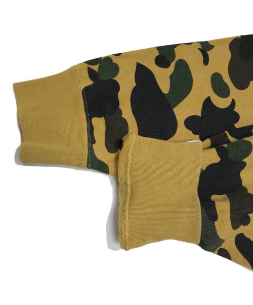A BATHING APE（アベイシングエイプ）A BATHING APE (アベイシングエイプ) カモフラスウェット グリーン サイズ:2XLの古着・服飾アイテム