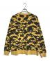 A BATHING APE (アベイシングエイプ) カモフラスウェット グリーン サイズ:2XL：25000円