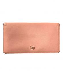 CHANEL（シャネル）の古着「2つ折り財布」｜ピンク