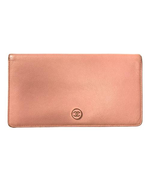 CHANEL（シャネル）CHANEL (シャネル) 2つ折り財布 ピンク サイズ:表記なしの古着・服飾アイテム