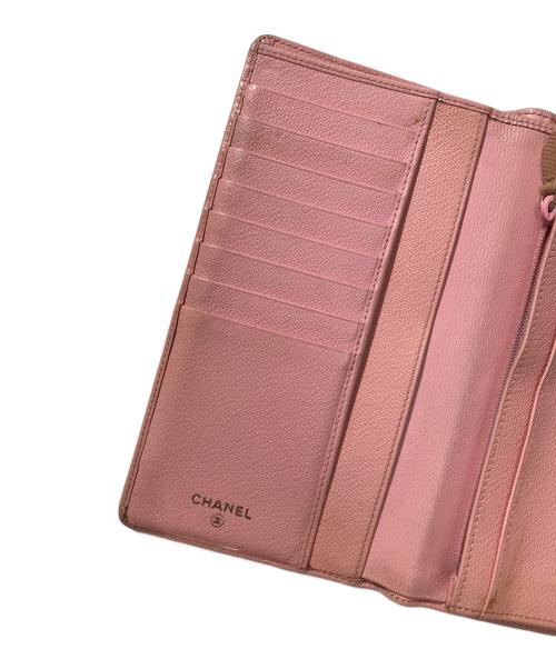 CHANEL（シャネル）CHANEL (シャネル) 2つ折り財布 ピンク サイズ:表記なしの古着・服飾アイテム