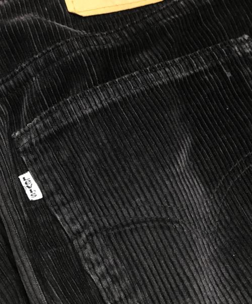 LEVI'S（リーバイス）LEVI'S (リーバイス) コーデュロイパンツ ブラック サイズ:不明の古着・服飾アイテム