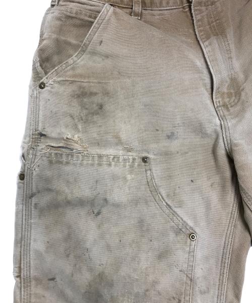 CarHartt（カーハート）CarHartt (カーハート) ダブルニーペインターパンツ ベージュ サイズ:表記なしの古着・服飾アイテム