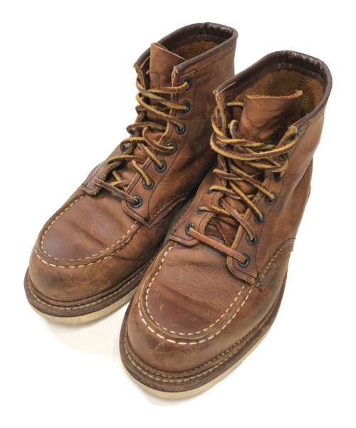 RED WING（レッドウィング）RED WING (レッドウィング) 6-inch Classic Moc ブーツ ブラウン サイズ:USA7.5/UK6.5/EUR40/CM25.5の古着・服飾アイテム
