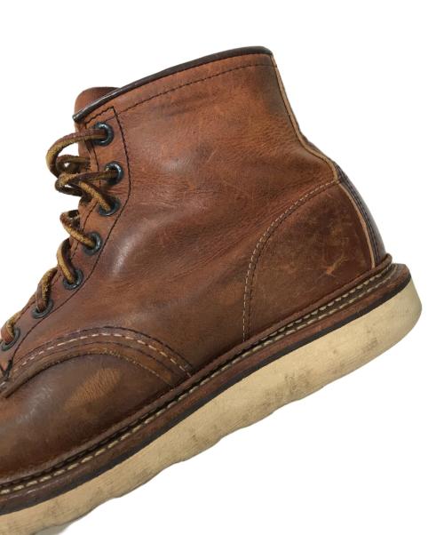 RED WING（レッドウィング）RED WING (レッドウィング) 6-inch Classic Moc ブーツ ブラウン サイズ:USA7.5/UK6.5/EUR40/CM25.5の古着・服飾アイテム