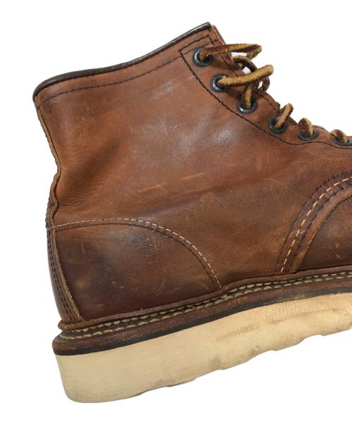 RED WING（レッドウィング）RED WING (レッドウィング) 6-inch Classic Moc ブーツ ブラウン サイズ:USA7.5/UK6.5/EUR40/CM25.5の古着・服飾アイテム