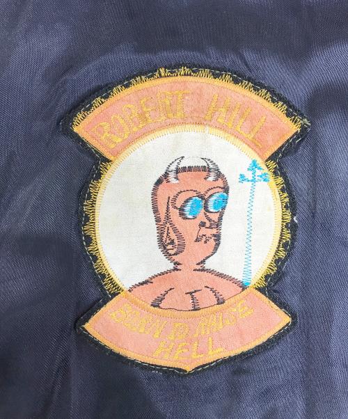 VINTAGE（ヴィンテージ）VINTAGE (ヴィンテージ) ヴィンテージコリアスーベニアジャケット ブラック サイズ:表記なしの古着・服飾アイテム