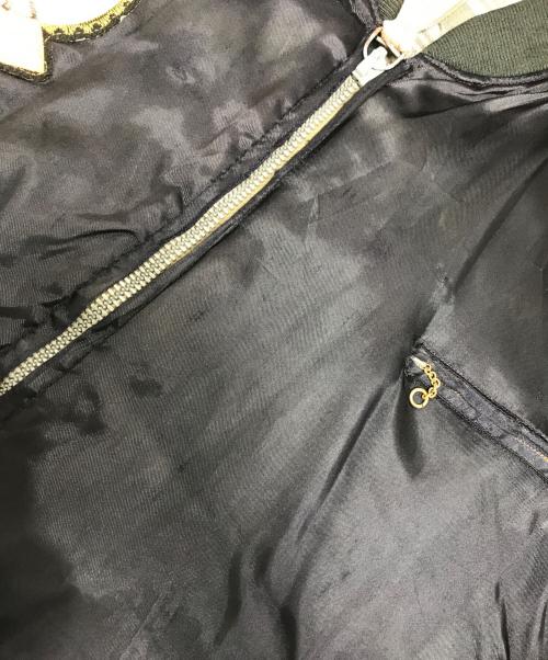 VINTAGE（ヴィンテージ）VINTAGE (ヴィンテージ) ヴィンテージコリアスーベニアジャケット ブラック サイズ:表記なしの古着・服飾アイテム