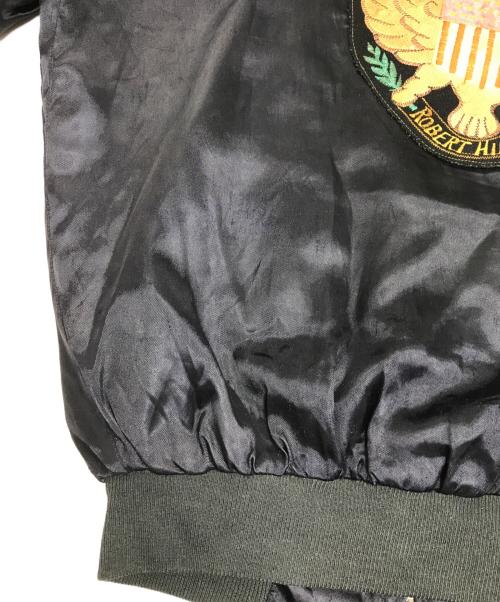 VINTAGE（ヴィンテージ）VINTAGE (ヴィンテージ) ヴィンテージコリアスーベニアジャケット ブラック サイズ:表記なしの古着・服飾アイテム