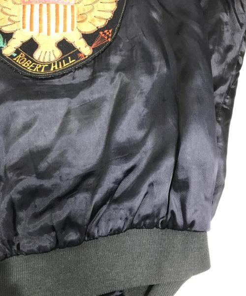 VINTAGE（ヴィンテージ）VINTAGE (ヴィンテージ) ヴィンテージコリアスーベニアジャケット ブラック サイズ:表記なしの古着・服飾アイテム
