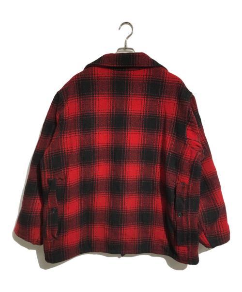 VINTAGE（ヴィンテージ）VINTAGE (ヴィンテージ) マッキーノクルーザー レッド×ブラック サイズ:表記なしの古着・服飾アイテム