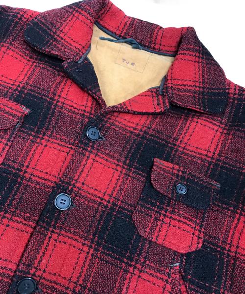VINTAGE（ヴィンテージ）VINTAGE (ヴィンテージ) マッキーノクルーザー レッド×ブラック サイズ:表記なしの古着・服飾アイテム