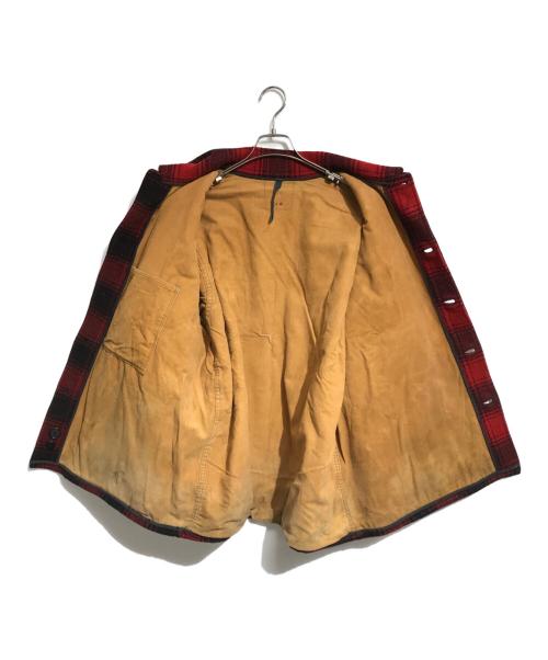 VINTAGE（ヴィンテージ）VINTAGE (ヴィンテージ) マッキーノクルーザー レッド×ブラック サイズ:表記なしの古着・服飾アイテム
