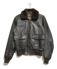 Schott（ショット）の古着「フライトレザージャケット」｜ブラウン