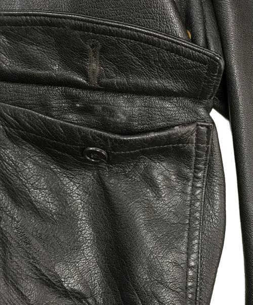 Schott（ショット）Schott (ショット) フライトレザージャケット ブラウン サイズ:38の古着・服飾アイテム