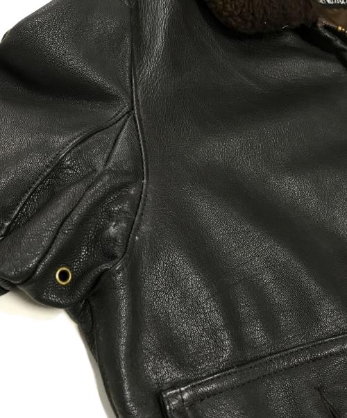 Schott（ショット）Schott (ショット) フライトレザージャケット ブラウン サイズ:38の古着・服飾アイテム