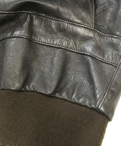 Schott（ショット）Schott (ショット) フライトレザージャケット ブラウン サイズ:38の古着・服飾アイテム