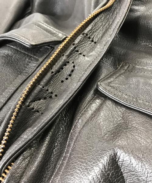 Schott（ショット）Schott (ショット) フライトレザージャケット ブラウン サイズ:38の古着・服飾アイテム