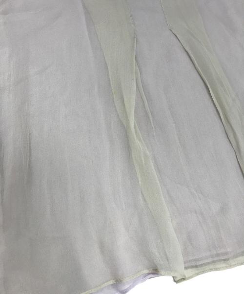 BRUNELLO CUCINELLI（ブルネロクチネリ）BRUNELLO CUCINELLI (ブルネロクチネリ) 異素材切替半袖ニット ベージュ サイズ:表記なしの古着・服飾アイテム