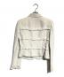 ARMANI COLLEZIONI (アルマーニ コレツィオーニ) 00’s フリルジャケット アイボリー サイズ:38：15000円