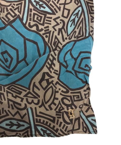 JOHN GALLIANO（ジョンガリアーノ）JOHN GALLIANO (ジョンガリアーノ) 総柄カットソー ベージュ サイズ:38の古着・服飾アイテム