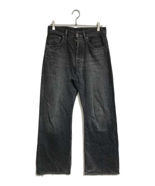 Acne studios（アクネ ストゥディオズ）ACNE STUDIOS (アクネ ストゥディオズ) ブラックデニムパンツ ブラック サイズ:不明の古着・服飾アイテム