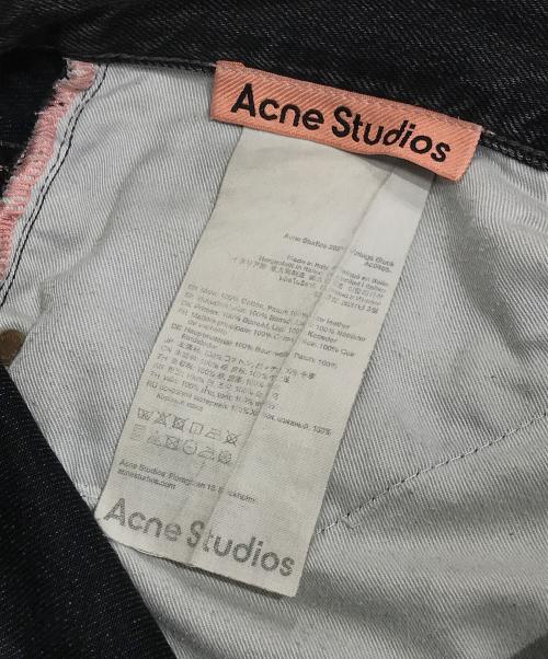 Acne studios（アクネ ストゥディオズ）ACNE STUDIOS (アクネ ストゥディオズ) ブラックデニムパンツ ブラック サイズ:不明の古着・服飾アイテム