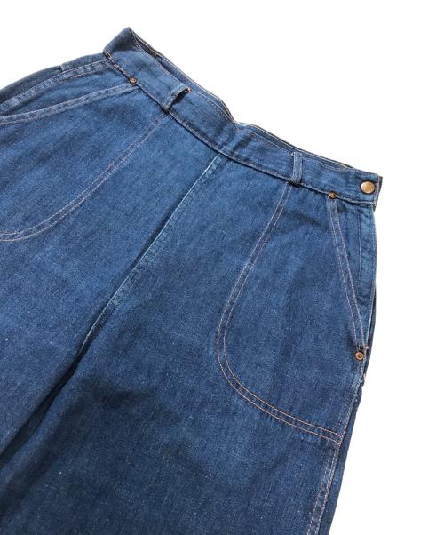 STOCKTON OF DALLAS（ストックトンオブダラス）STOCKTON OF DALLAS (ストックトンオブダラス) デニムランチパンツ インディゴ サイズ:表記なしの古着・服飾アイテム