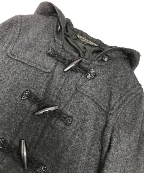 COMME des GARCONS HOMME PLUS（コムデギャルソンオムプリュス）COMME des GARCONS HOMME PLUS (コムデギャルソンオムプリュス) 縮絨ショートダッフルコート ブラック サイズ:Sの古着・服飾アイテム