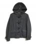 COMME des GARCONS HOMME PLUS（コムデギャルソンオムプリュス）の古着「縮絨ショートダッフルコート」｜ブラック