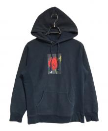 SUPREME（シュプリーム）の古着「Araki Rose Hooded Sweatshirt」｜ブラック