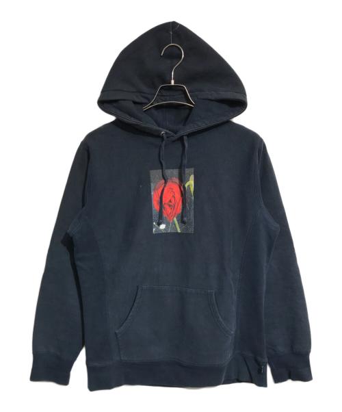 SUPREME（シュプリーム）SUPREME (シュプリーム) Araki Rose Hooded Sweatshirt ブラック サイズ:Mの古着・服飾アイテム