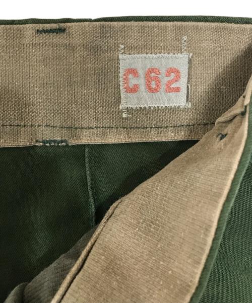 VINTAGE MILITARY（ヴィンテージ ミリタリー）VINTAGE MILITARY (ヴィンテージ ミリタリー) M-59カーゴパンツ グリーン サイズ:表記なしの古着・服飾アイテム