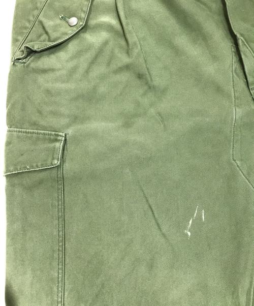 VINTAGE MILITARY（ヴィンテージ ミリタリー）VINTAGE MILITARY (ヴィンテージ ミリタリー) M-59カーゴパンツ グリーン サイズ:表記なしの古着・服飾アイテム